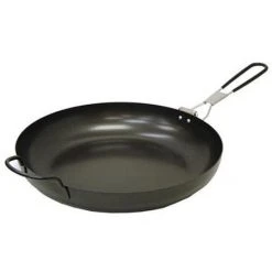Coleman Nonstick Steel 12" Frying Pan with Folding Handle