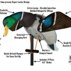 Lucky Duck HD Motion Duck Decoy -Outlet Track N Hook Store 27040009 2 1