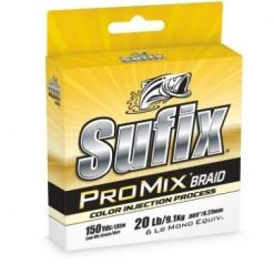 Sufix ProMix Braid LO-VIS GRN 150YD