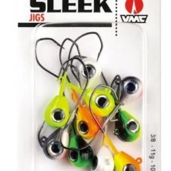 Rapala SLJ Sleek Jig Kits 1/8oz., Assorted 10 Pack -Outlet Track N Hook Store 30902051 1 1