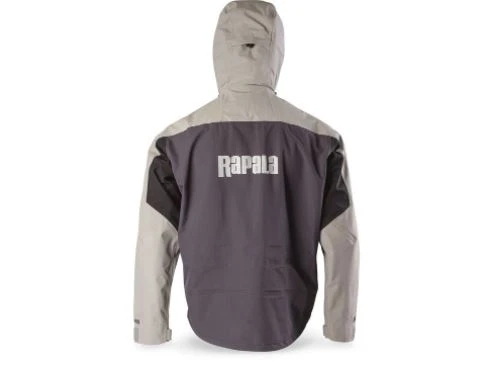 Rapala Pro Rain Jacket Grey Black 5 Rapala Pro Rain Jacket Grey Black - Image 3