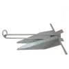 Roloff Galvanized Steel Fluke Self Releasing Style Anchor, 10 lb -Outlet Track N Hook Store 3170115