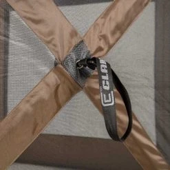 Clam Brown/Tan Quick Set Pavilion Screen Tent -Outlet Track N Hook Store 3200145 4 1