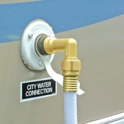 Camco RV 90° Hose Elbow -Outlet Track N Hook Store 320049 2