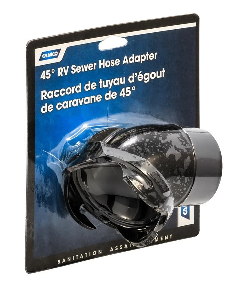 Camco 45° RV Sewer Hose Adapter 4 Camco 45° RV Sewer Hose Adapter - Image 2