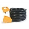 Camco 25' PowerGrip Electrical Power Cord -Outlet Track N Hook Store 320557 1 1