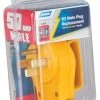 Camco Male RV 30 Amp Replacement Plug -Outlet Track N Hook Store 320586 1 1