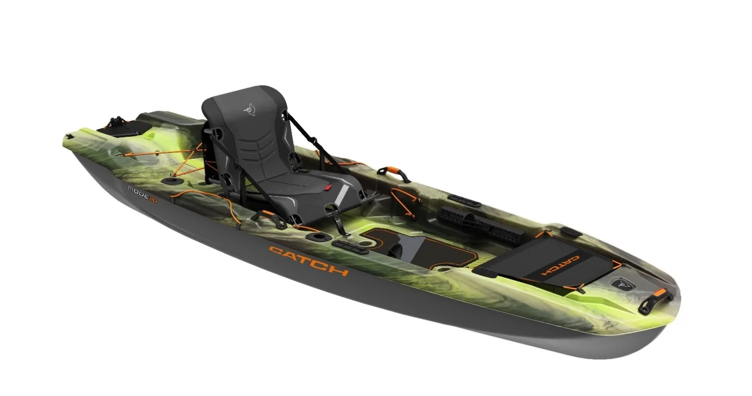 Pelican Catch Mode 110 Sit On Kayak - Venom/Grey 3 Pelican Catch Mode 110 Sit On Kayak - Venom/Grey