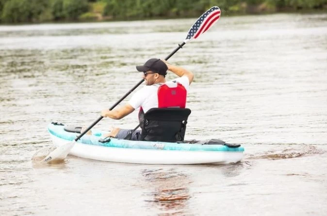 Pelican Poseidon US Flag Kayak Paddle 230 cm (90.5") 6 Pelican Poseidon US Flag Kayak Paddle 230 cm (90.5") - Image 4