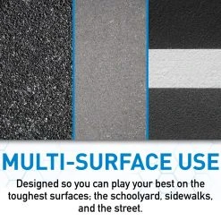 Franklin Sports Hard Court Rubber Basketball, 29.5" 14 Franklin Sports Hard Court Rubber Basketball, 29.5" -Outlet Track N Hook Store 32092z phase1 detail1 1