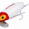 Lindy Arbogast Jitterbug 5/8oz. 1 Lindy Arbogast Jitterbug 5/8oz. -Outlet Track N Hook Store 32330327 white red hood 1