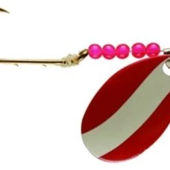 Lindy Little Joe Walleye Spinner -Outlet Track N Hook Store 3280050 red white 1