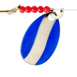 Lindy Little Joe Red Devil Single Hook Spinners -Outlet Track N Hook Store 3280137 blue chrome 1