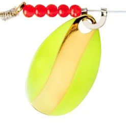 Lindy Little Joe Red Devil Single Hook Spinners -Outlet Track N Hook Store 3280138 cht gold 1