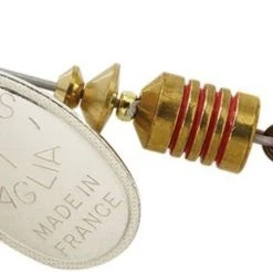 Mepps Plain Aglia Lure, #1 (1/8oz.) -Outlet Track N Hook Store 3350003 silver 1 1