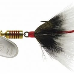 Mepps Dressed Aglia Lure, #3 (1/4oz.) -Outlet Track N Hook Store 3350033 silver grey 1