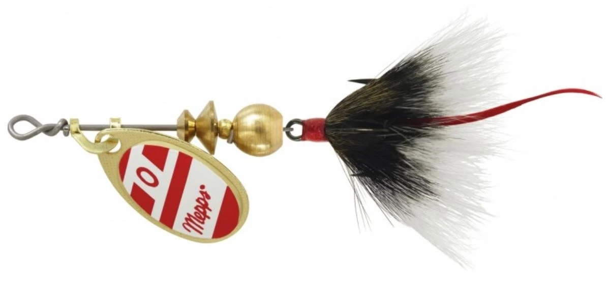 Mepps Dressed Aglia Lure, #0 (1/12oz.) 3 Mepps Dressed Aglia Lure, #0 (1/12oz.)