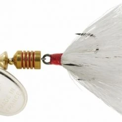 Mepps Dressed Aglia, #2 (1/6oz.) 17 Mepps Dressed Aglia, #2 (1/6oz.) -Outlet Track N Hook Store 3352548 silver wht 1