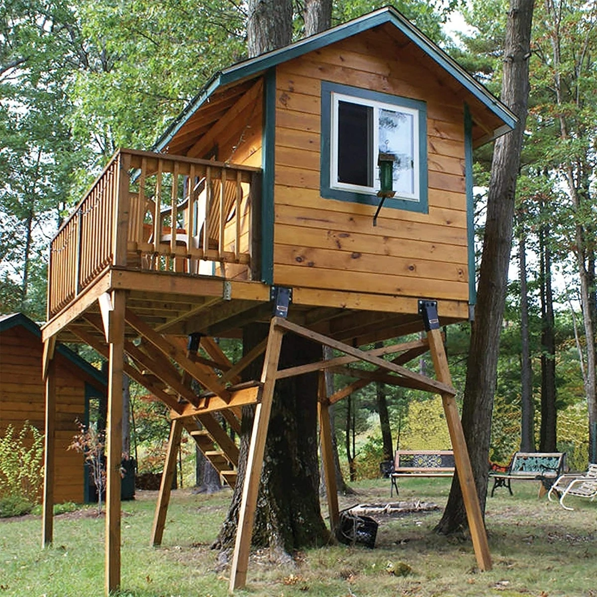 Summit Outdoor E1088 4 x 4 Compound Angle Elevator Brackets – 4 Pack 8 Summit Outdoor E1088 4 x 4 Compound Angle Elevator Brackets – 4 Pack - Image 6