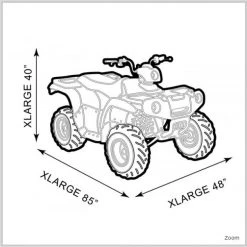 Raider 02-6610 GT-Series ATV Cover - XLarge 13 Raider 02-6610 GT-Series ATV Cover - XLarge -Outlet Track N Hook Store 35840238 1