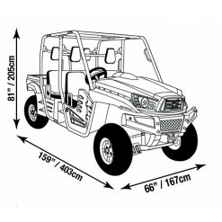 Raider UTV 2-Row SX Series Cover - 2XL -Outlet Track N Hook Store 35840241 5 1