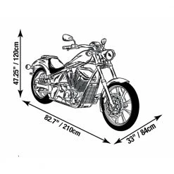 Raider DT Series Motorcycle Cover - Large 12 Raider DT Series Motorcycle Cover - Large -Outlet Track N Hook Store 35840242 4 3