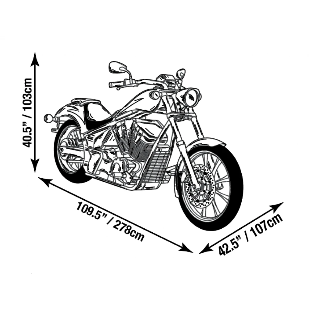 Raider DT Series Motorcycle Cover - XLarge 8 Raider DT Series Motorcycle Cover - XLarge - Image 6