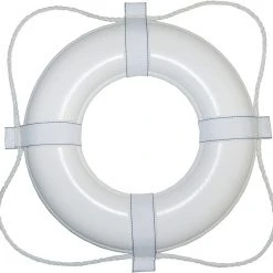Taylor Made 360 - 20" White Life Ring w/ White Rope