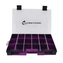 Evolution Outdoor Drift Series 3600 Colored Tackle Tray -Outlet Track N Hook Store 36010 evdriftseries3600tackletray 0002 36009 evdriftseries3600tackletray purple open 1