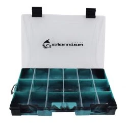 Evolution Outdoor Drift Series 3600 Colored Tackle Tray -Outlet Track N Hook Store 36010 evdriftseries3600tackletray 0004 36008 evdriftseries3600tackletray seafoam open 1