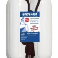 Taylor Made 6" x 22" White BoatGuard Fender, 2 Pack