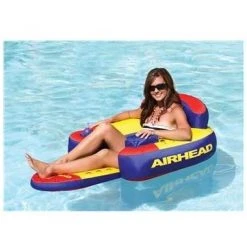 Kwik Tek Airhead Bimini Lounger II Single Person Inflatable Raft
