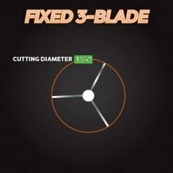 TruGlo Titanium X Fixed 3 Blade 100gr Broadheads 3 Pack