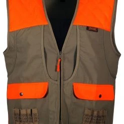 Gamehide Upland Front Load Orange & Tan Hunting Vest