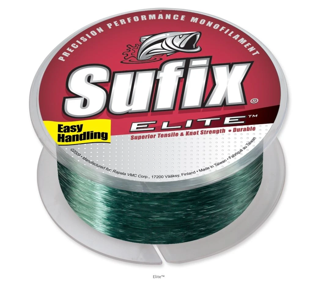 Sufix Elite Fishing Line - Lo Vis Green 3 Sufix Elite Fishing Line - Lo Vis Green