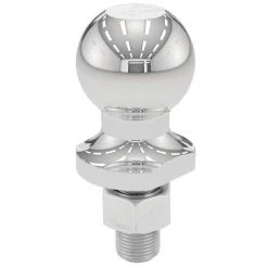 Curt Mfg. 1-7/8" ATV Tow Ball - Lawn Tractor Hitch Ball (2,000 lbs., Chrome, Packaged)