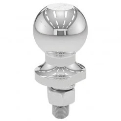 Curt Mfg. 2" ATV Tow Ball - Lawn Tractor Hitch Ball (2,000 lbs., Chrome, Packaged)