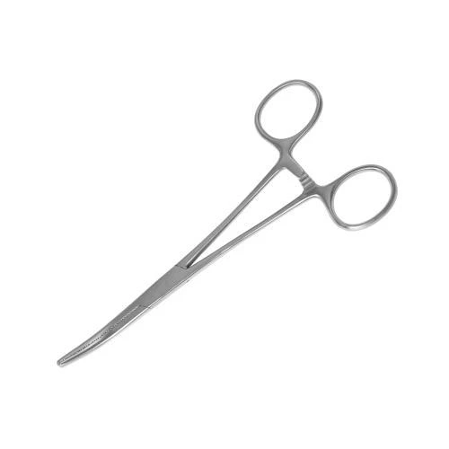 KMDA 6" Curved Tip Stainless Steel Forceps 3 KMDA 6" Curved Tip Stainless Steel Forceps