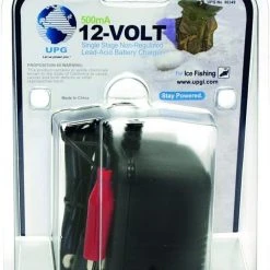 UPG 86349 12-Volt Charger, Single Stage w/Clips