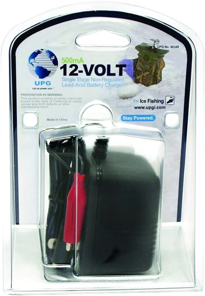 UPG 86349 12-Volt Charger, Single Stage w/Clips 3 UPG 86349 12-Volt Charger, Single Stage w/Clips