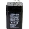 UPG 6 Volt - 5 Ah - UB650S - AGM Battery -Outlet Track N Hook Store 41640022 1