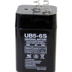 UPG 6 Volt - 5 Ah - UB650S - AGM Battery