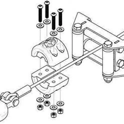 KFI Products ATV-SCHS Winch Cable Hook Stopper -Outlet Track N Hook Store 42190076 3 1