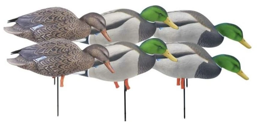Avery Pro Grade Mallard Full Body Duck Decoys, 6-Pack 3 Avery Pro Grade Mallard Full Body Duck Decoys, 6-Pack