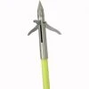 Feradyne Outdoors Iron 3 Barb Fish Point on Chartreuse Arrow w/ Nock -Outlet Track N Hook Store 45550208 1