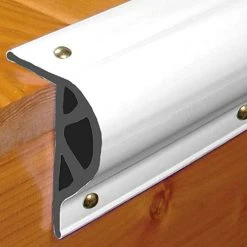 Taylor Made White P-Shape Dock edging, 10-Feet