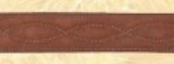 AA&E Leathercraft 8502031-210 Suede w/Stitched Pattern Cobra Gun Sling