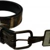 AA&E Leathercraft Realtree Max-5 HD Belt with Antique Brass Harness Buckle -Outlet Track N Hook Store 4801603