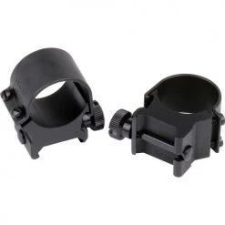Weaver Detachable Top Mount Rings (1", Low, Matte Black)