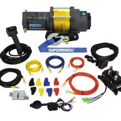 Superwinch Terra 2500SR 12V Synthetic Rope Winch -Outlet Track N Hook Store 5010477 4 1